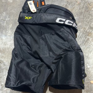 Black Senior Medium CCM Tacks XF Pro Hockey Pants (Used)