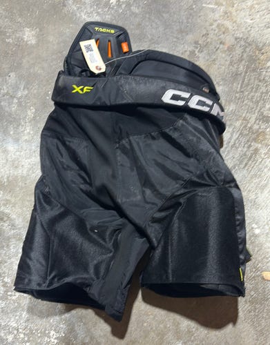 Black Senior Medium CCM Tacks XF Pro Hockey Pants (Used)