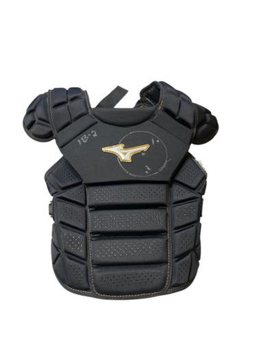 Used Mizuno SHOGUN CHEST PROTECTOR Catchers Chest Protector Black Youth 11706-S000364609