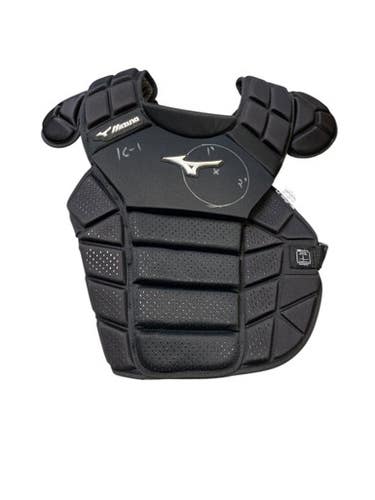 Used Mizuno SHOGUN CHEST PROTECTOR Catchers Chest Protector Black Adult 11706-S000364605