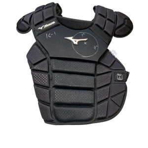 Used Mizuno SHOGUN CHEST PROTECTOR Catchers Chest Protector Black Adult 11706-S000364604