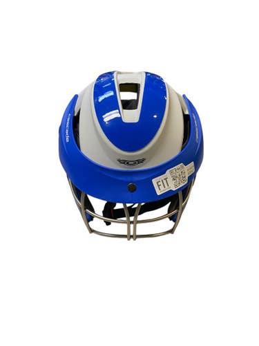 Used Cascade GIRLS HELMET Lacrosse Helmet Royal Blue One Size 11706-S000364598