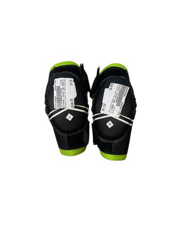 Used WinnWell BLACK AND GREEN ELBOW PADS Youth Elbow Pads SM 11706-S000364568