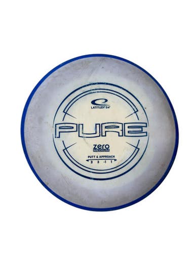 Used Latitude 64 PURE ZERO Disc Golf Driver White 11706-S000364539