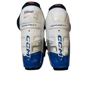 Used CCM NEXT Youth Shin Guards Royal Blue 8" 11706-S000364521