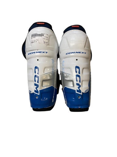 Used CCM NEXT Youth Shin Guards Royal Blue 8" 11706-S000364521