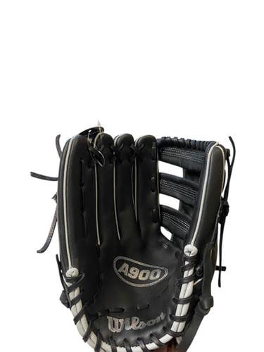 Used Wilson A900 BB/SB Glove LH Throw Black 12 1/4" 11706-S000364476