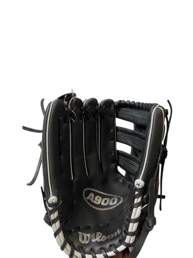 Used Wilson A900 BB/SB Glove LH Throw Black 12 1/4" 11706-S000364476