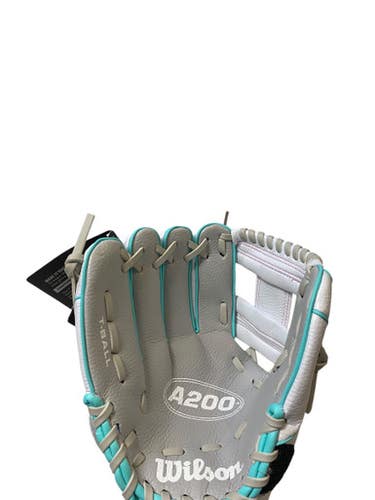 Used Wilson A200 BB/SB Glove T-ball White 10" 11706-S000364471
