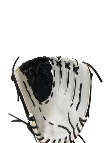 Used Wilson A700 LH Throw Fastpitch Gloves Black 12 1/2" 11706-S000364469