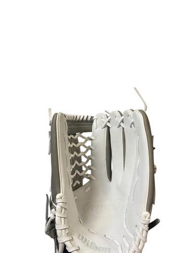 Used Wilson A1000 LH Throw Fastpitch Gloves Black 12 1/2" 11706-S000364470