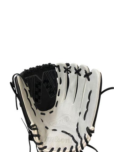 Used Wilson A700 RH Throw Fastpitch Gloves Black 12 1/2" 11706-S000364463