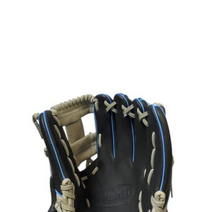 Used Wilson A1000 BB/SB Glove RH Throw Black 11 1/2" 11706-S000364464