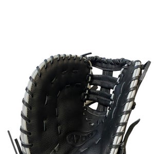 Used Wilson A700 LH Throw Fastpitch Gloves Black 12" 11706-S000364462