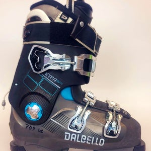 USED $500 Women's Dalbello Kyra MV LTD Ski Boots Black Sizes 6.5 7 7.5 10