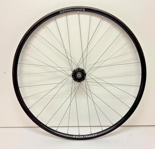 Bontrager 32-Spoke Black Aluminum Disc Brake 622x17/700C Front Wheel CLEAN