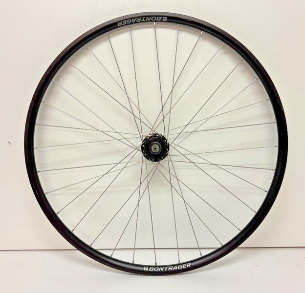 Bontrager 32-Spoke Black Aluminum Disc Brake 622x17/700C Front Wheel CLEAN