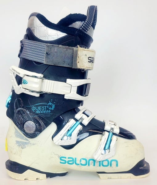 USED $400 Women's Salomon Quest Access 770 W  Ski Boots Sizes 24.5 25.5 26.5