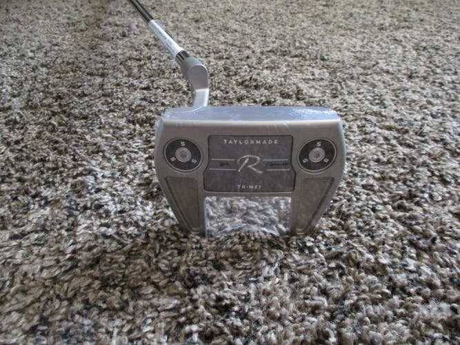 NEW 35" LEFT HAND TAYLORMADE TP RESERVE TR M21 L-NECK PUTTER + HEAD COVER
