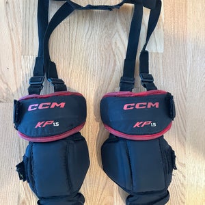 CCM Youth Hockey goalie knee guards