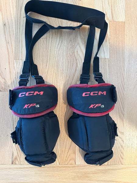 CCM Youth Hockey goalie knee guards