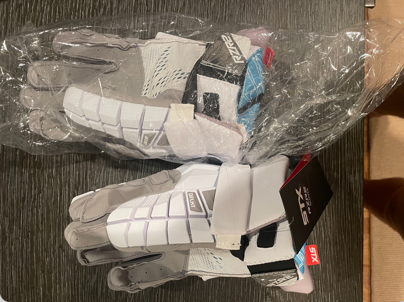 STX Surgeon RZR2 Lacrosse Gloves Large (New)