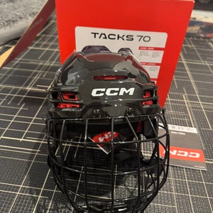 Large CCM Tacks 70 Helmet (New)with Cage New!