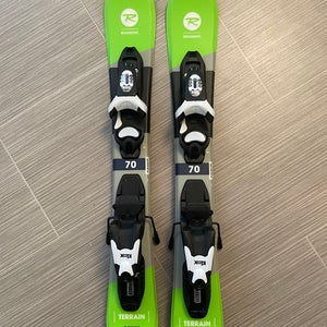 Kid's Rossignol Terrain 70 cm Skis With Bindings (Used)