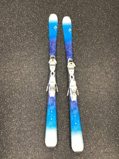 Used K2 LUV 75 Womens DH Ski/Binding Royal Blue 163 cm 11851-S000038569