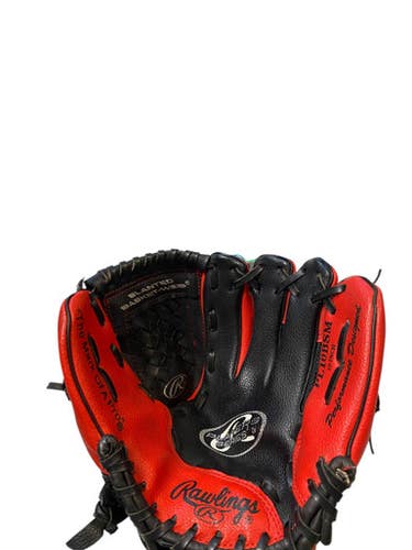 Used Rawlings PL10BSM BB/SB Glove T-ball Black 10" 11706-S000362385