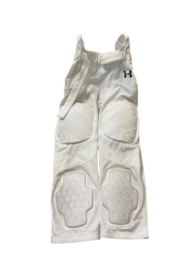 Used Under Armour Youth FB Integrated Pants White SM 11706-S000364201