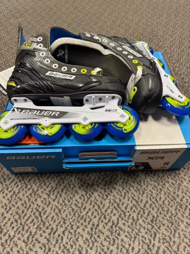 Bauer XR Inline Skates Regular Width Size 6 (New)