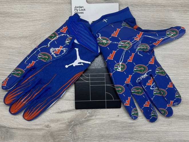 Florida college Adult Large Jordan Gloves (Used)