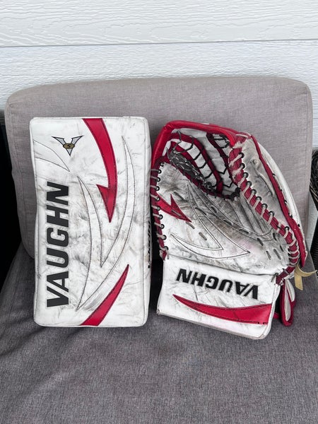 Vaughn Velocity V5 blocker/Vision glove set