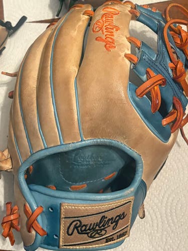 2023 Rawlings Heart of the Hide RH Infield Baseball Glove 11.5" (Used)