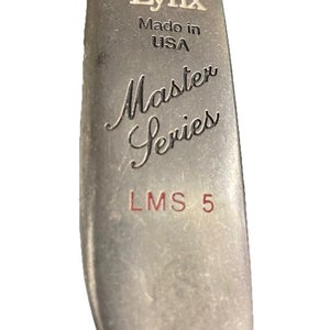 Lynx Master Series LMS 5 Napa Blade Putter Made In USA RH Steel 35" Factory Grip