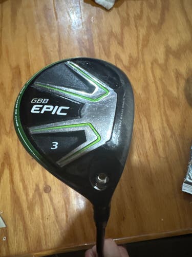 Men's Callaway GBB Epic Fairway Wood Regular Flex 3 Wood (Used)