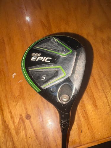 Men's Callaway GBB Epic Right Handed Fairway Wood Regular Flex 5 Wood (Used)