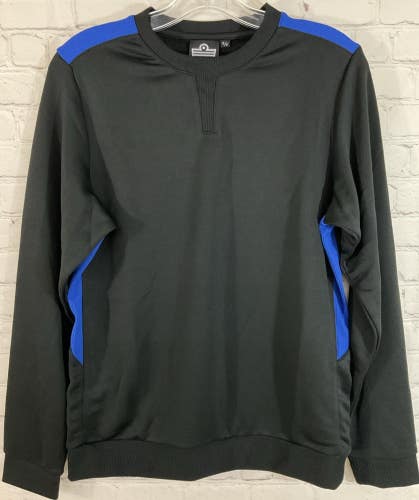 Admiral Sports Adult Small Activewear Long Sleeved Shirt Vented Collar Stretch