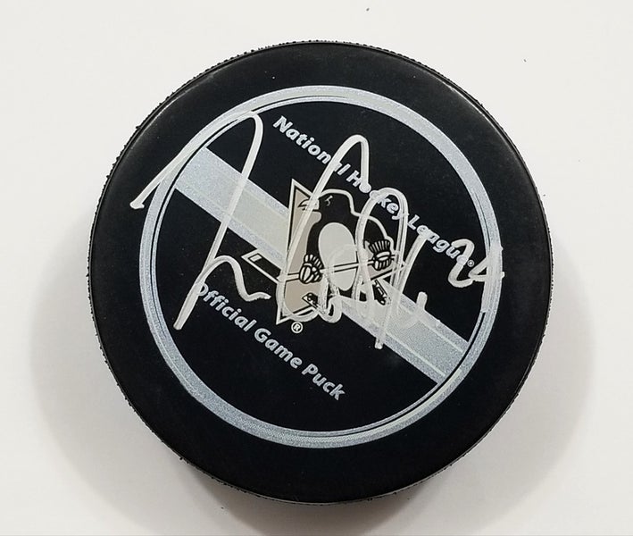 MATT COOKE Autographed CUP YEAR Penguins Signed NHL Hockey Game Puck