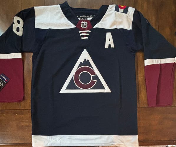Cale Makar Colorado Avalanche Alternate Jersey Adult Medium (50)