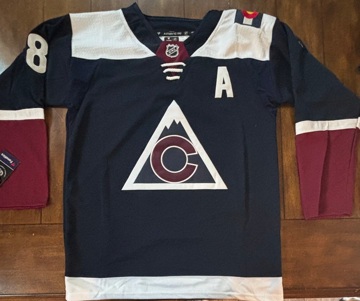 Cale Makar Colorado Avalanche Alternate Jersey Adult Medium (50)