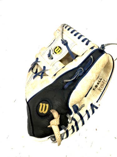 Used Wilson A200 BB/SB Glove T-ball White 11" 11860-C000298984