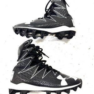 Used Under Armour Jr FB Cleats Black Junior 06 11860-S000298939