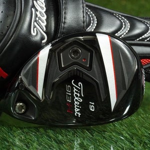 TITLEIST 913H 3 HYBRID MITSUBISHI RAYON DIAMANA 72G REGULAR RH 19 & HEADCOVER!
