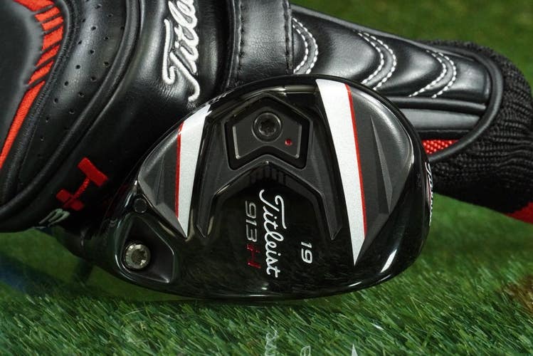 TITLEIST 913H 3 HYBRID MITSUBISHI RAYON DIAMANA 72G REGULAR RH 19 & HEADCOVER!