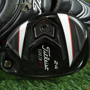 TITLEIST 913H 4 HYBRID MITSUBISHI RAYON DIAMANA 82G REGULAR RH 24 & HEADCOVER