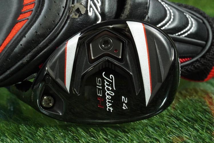 TITLEIST 913H 4 HYBRID MITSUBISHI RAYON DIAMANA 82G REGULAR RH 24 & HEADCOVER