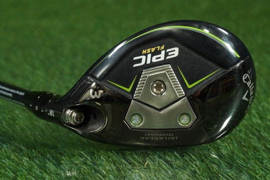 CALLAWAY EPIC FLASH 3 HYBRID IRON 3H MITSUBISHI TENSEI SENIOR FLEX RH 18+ COVER