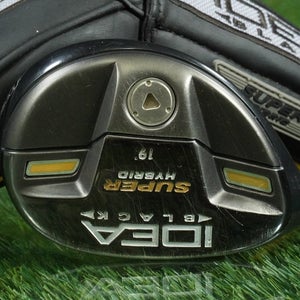 ADAMS IDEA BLACK SUPER HYBRID 3H VOODOO SNV8 STIFF LH LEFT HAND 19+ COVER!